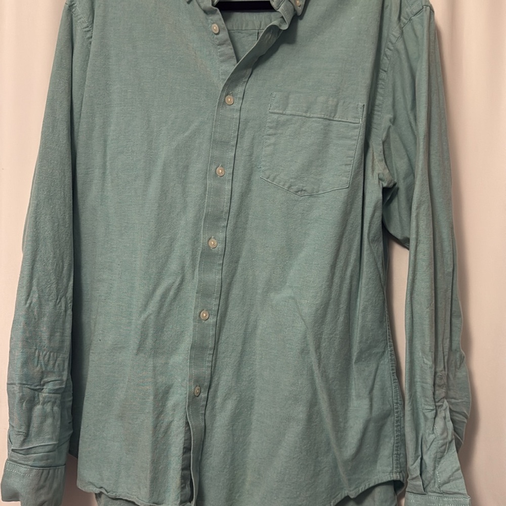 Men's Old Navy Sea-foam Green Shirt